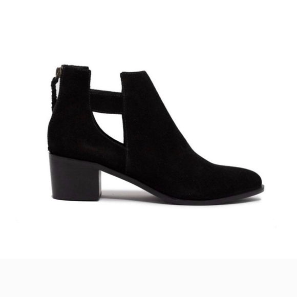 Able Suede booties 8.5 black - Picture 2 of 6